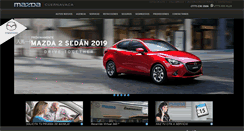 Desktop Screenshot of mazdacuernavaca.com.mx