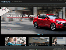 Tablet Screenshot of mazdacuernavaca.com.mx